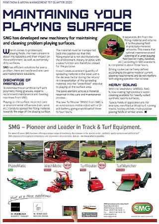Maintaining your playing surface